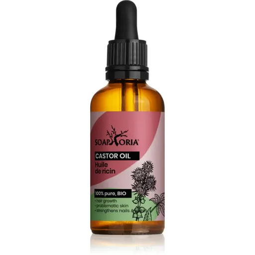 Soaphoria Organic Castor Oil ricínový olej 50 ml