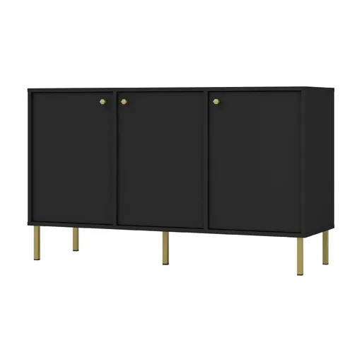 ArtLemp Komoda YEDDO 3F | čierna