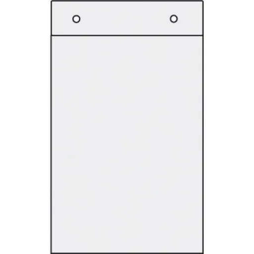 Obal 140x110mm na stravné lístky