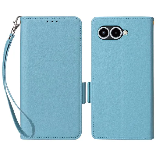 PRIME Zaklápacie puzdro pre T Phone 3 svetlomodré