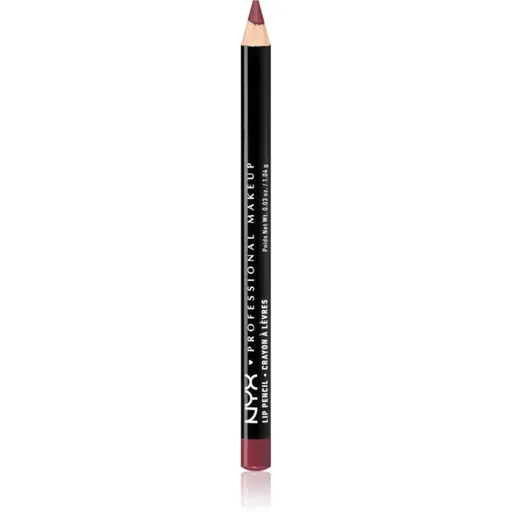 NYX Professional Makeup Slim Lip Pencil precízna ceruzka na pery odtieň 803 Burgundy 1 g