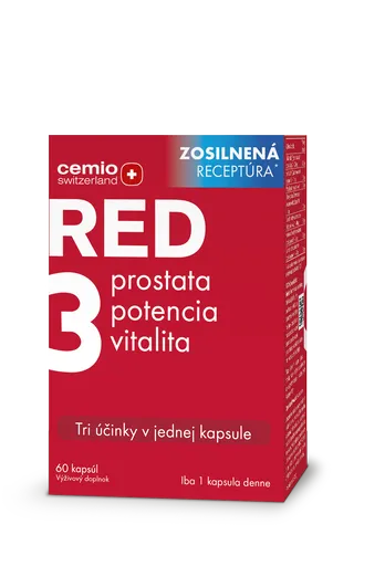 Cemio RED3 prostata, potencia, vitalita 60cps