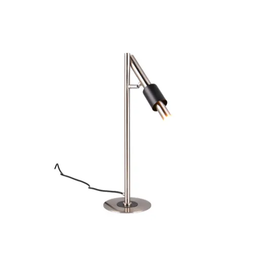 Stolová lampa Trio Select Ikaris nikel 555310107