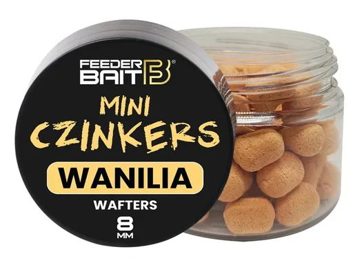 Feederbait wafters mini czinkers 6x8 mm - vanilka