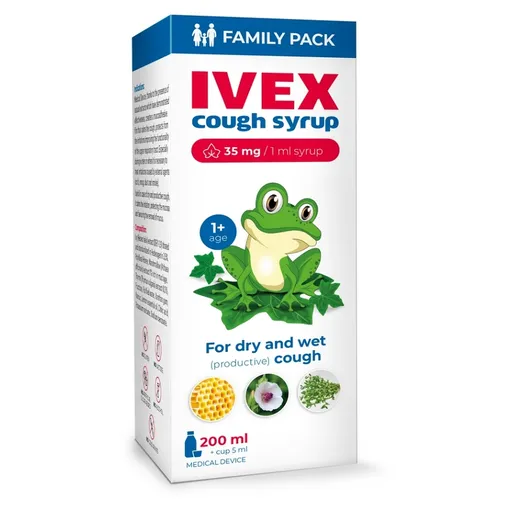 IVEX Sirup na kašeľ 200 ml
