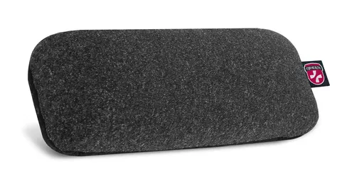 CONNECT IT FOR HEALTH ErgoBeads Zápästná opierka pred myš plnená guličkami ŠEDO-ČIERNA