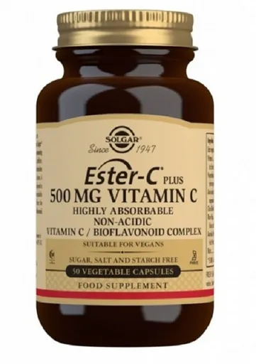 Solgar Ester C Plus 500 mg podpora imunity 50 tabliet