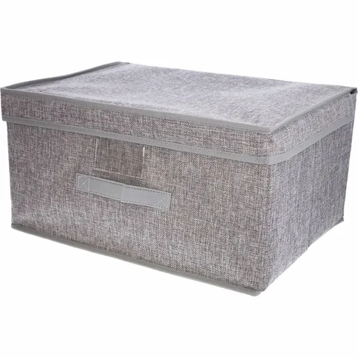 Skladací úložný box s odklopným vekom 44 x 33 × 22 cm, L