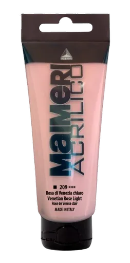 MAIMERI ACRILICO - Akrylové farby 209 - venetian rose light, 0,2 L