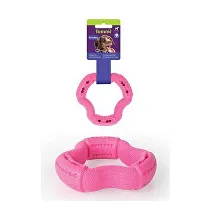 Hračka pre psov Aroma Triangle, ružová 12 cm