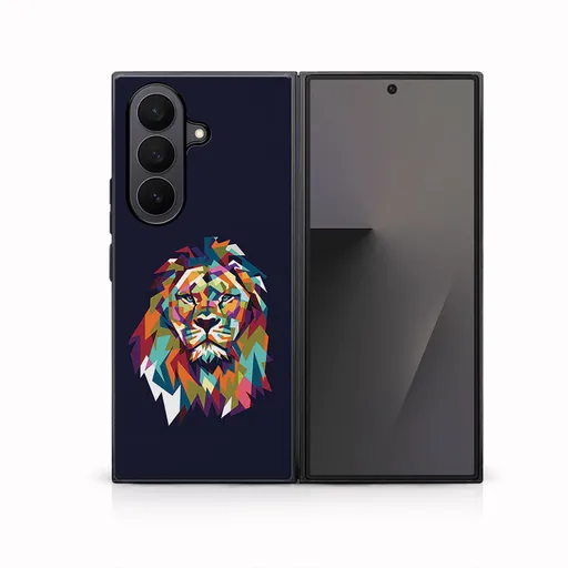 MY ART Ochranný kryt pre Samsung Galaxy Z Fold7 5G LION (246)