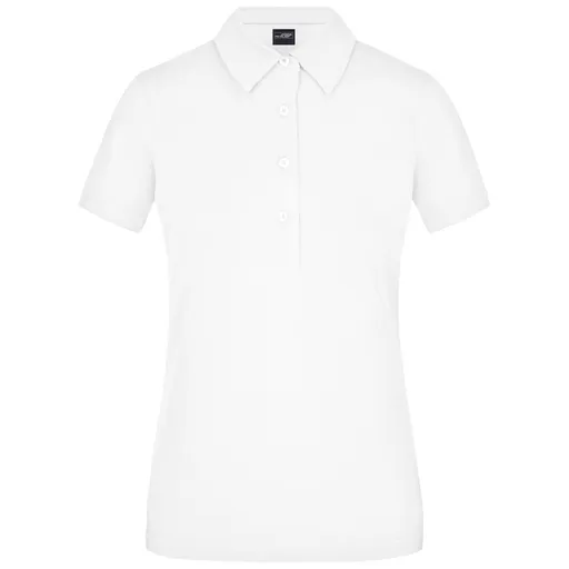 James & Nicholson (Daiber) Elegantná dámska polokošeľa JN969 - Biela | XL