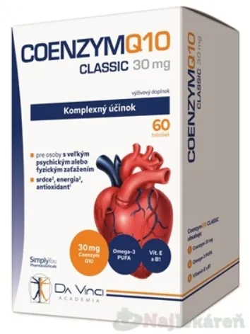 COENZYM Q10 Classic 30 mg Da Vinci 60ks