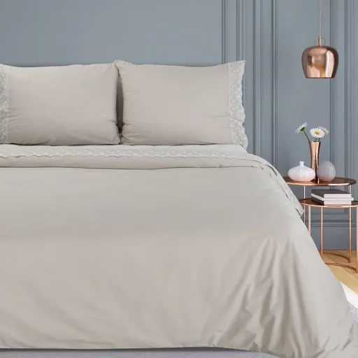 ArtFir Obliečky na dvojlôžko REINA 27 | béžová 220 x 200 cm