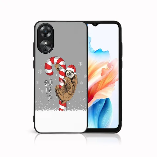 MY ART Kryt s vianočným dizajnom Oppo A38 CANDY (076)