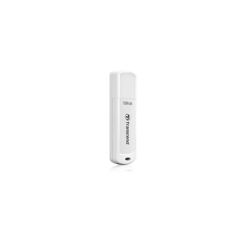 TRANSCEND Flash Disk 128GB JetFlash®730, USB 3.1 (R:80/W:25 MB/s) biely