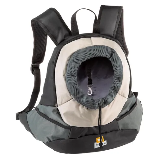 FERPLAST Kangoo batoh na psy do 8 kg sivý 41,5x20x43 cm