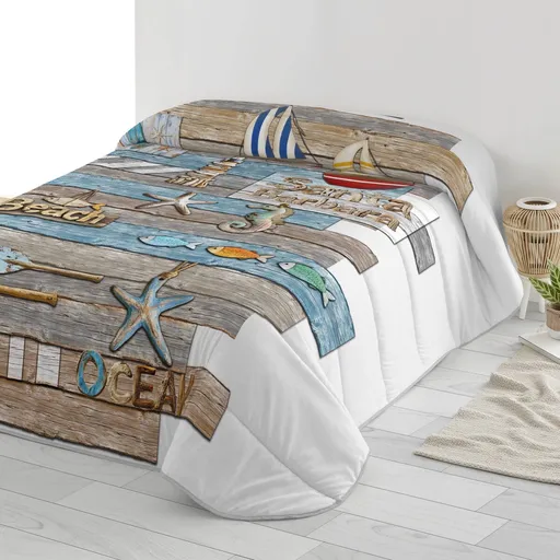 Prikrývka s potlačou More 200g/m2