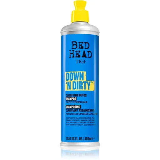 TIGI Down N' Dirty Clarifying Detox Shampoo čistiaci detoxikačný šampón na každodenné použitie 400 ml