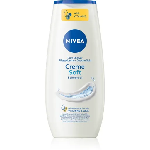 NIVEA Creme Soft upokojujúci sprchový gél 250 ml