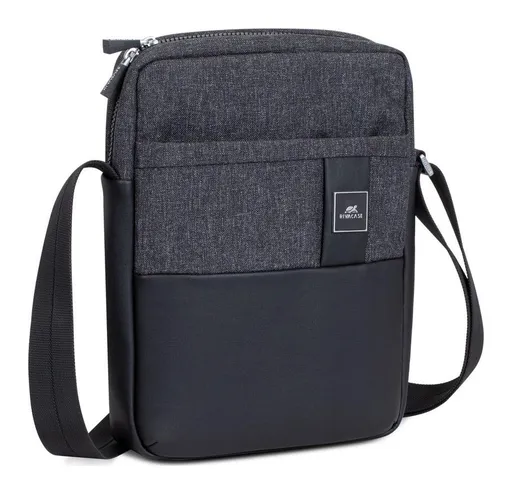 Taška cez rameno Riva Case Lantau 8811 Black