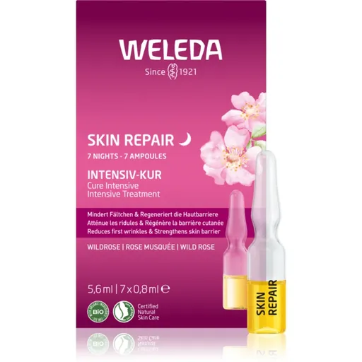 Weleda Wild rose intenzívna kúra pre prvé vrásky 7x0,8 ml