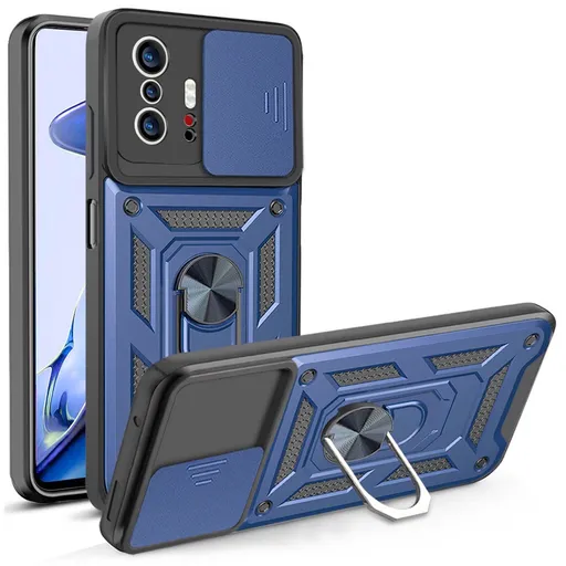 RING CAMERA Kryt s držiakom pre Xiaomi 11T / 11T Pro modrý