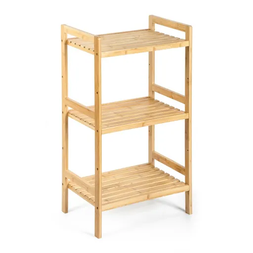 G21 Bambusový regál, 3 police, 3 poschodia
