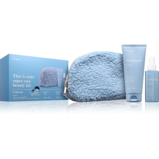 PUPA Milano Teddyland Kit darčeková sada pre ženy Hazelnut Milk and Blue Chamomille 1 ks