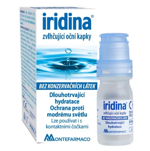 IRIDINA Zvlhčujúce očné kvapky 10 ml