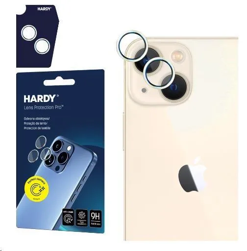3mk HARDY Lens Protection Pro pre iPhone 15/15 Plus Yellow