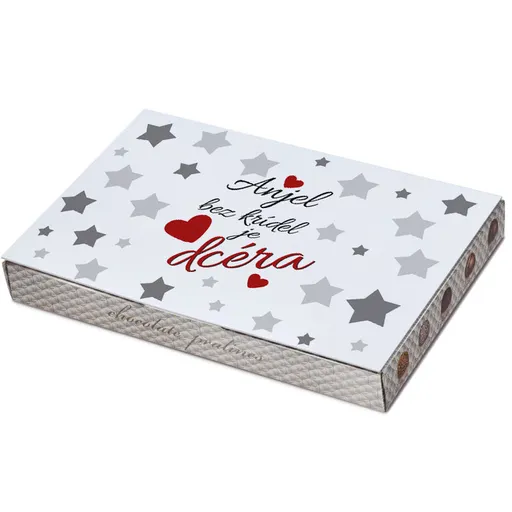 Bonboniera Anjel bez krídel je dcéra