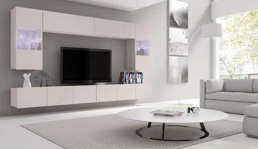 ArtGiB Obývacia stena CALABRINI I | cashmere