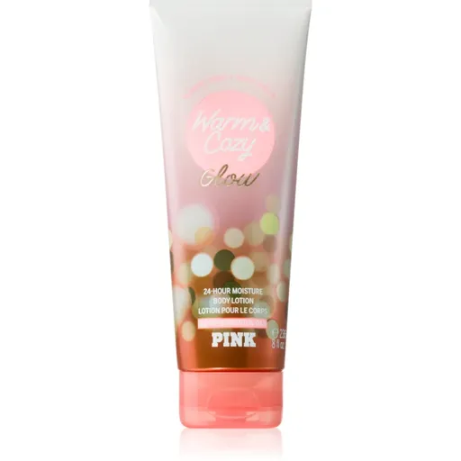 Victoria's Secret PINK Warm & Cozy Glow telové mlieko pre ženy 236 ml