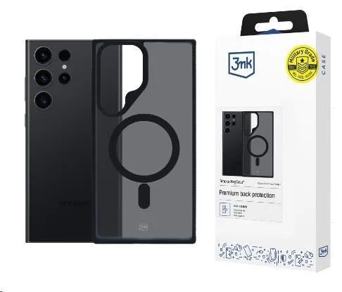3mk ochranný kryt Smoke MagCase pre Samsung Galaxy S23 Ultra