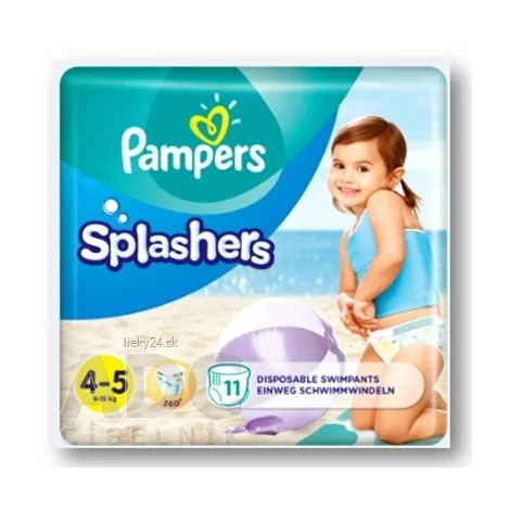 PAMPERS SPLASH MAXI 4-5 plienky na plavanie 11ks