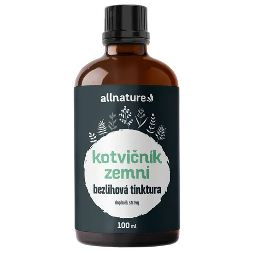 ALLNATURE Kotvičník bezliehová tinktúra 100 ml