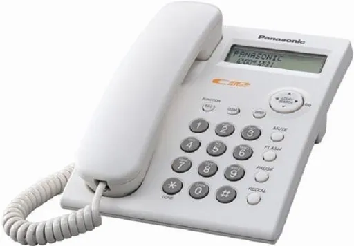 Panasonic KX-TSC11FXW - jednolinkový telefón, biely