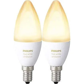 Philips Hue White Ambiance 6 W E14 súprava 2 ks (929002294404)