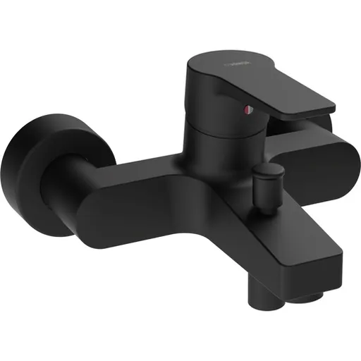 Vaňová batéria HANSA TWIST bez sprchového setu 150 mm čierna 0974218333