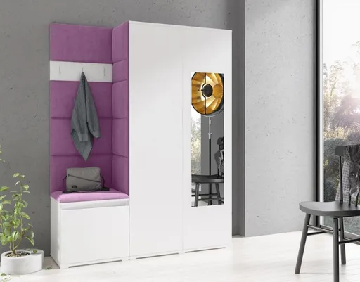 ArtPK Predsieň AMY 11 | biela so zrkadlom farebné prevedenie: Trinity 11