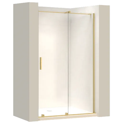 REA/S - Sprchové Dvere Montana 140 Gold brush KPL-K6401