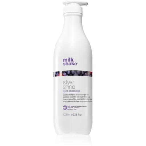 milk_shake® Silver Shine šampón pre šedivé a blond vlasy light 1000 ml