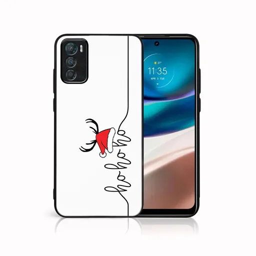 MY ART Kryt s vianočným dizajnom Motorola Moto G42 HOHOHO (073)