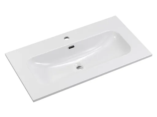 ArtCom Keramické umývadlo FLY 80 | E-8073-80 | biely lesk 80 cm