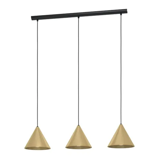 Závesné osvetlenie Eglo NARICES čierna 99592