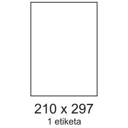 Etikety 210x297mm 1etiketa na archu 100listov Smartline