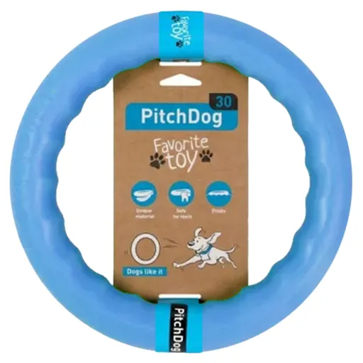 PITCHDOG Ring penový kruh pre psov modrý 1 ks, Veľkosť: 17