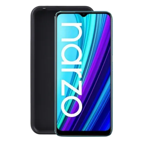 Silikónový kryt pre Realme Narzo 30A čierny