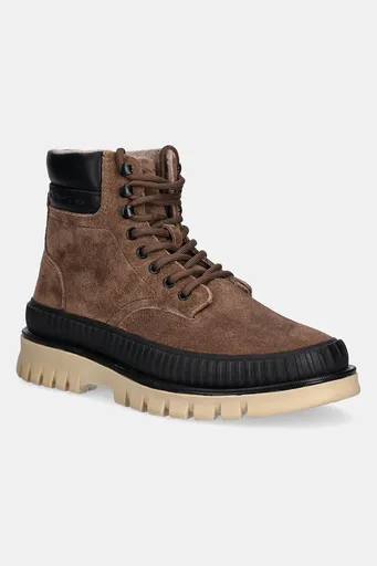 Semišové členkové topánky Gant Nebrada